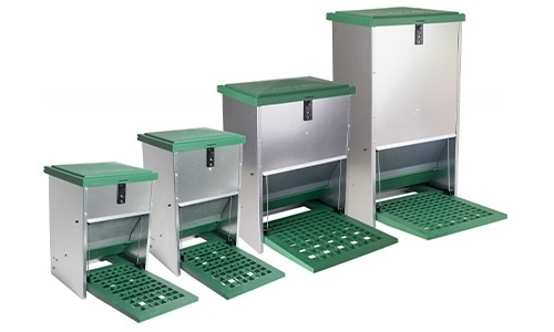 Galvanised Treadle Feeders